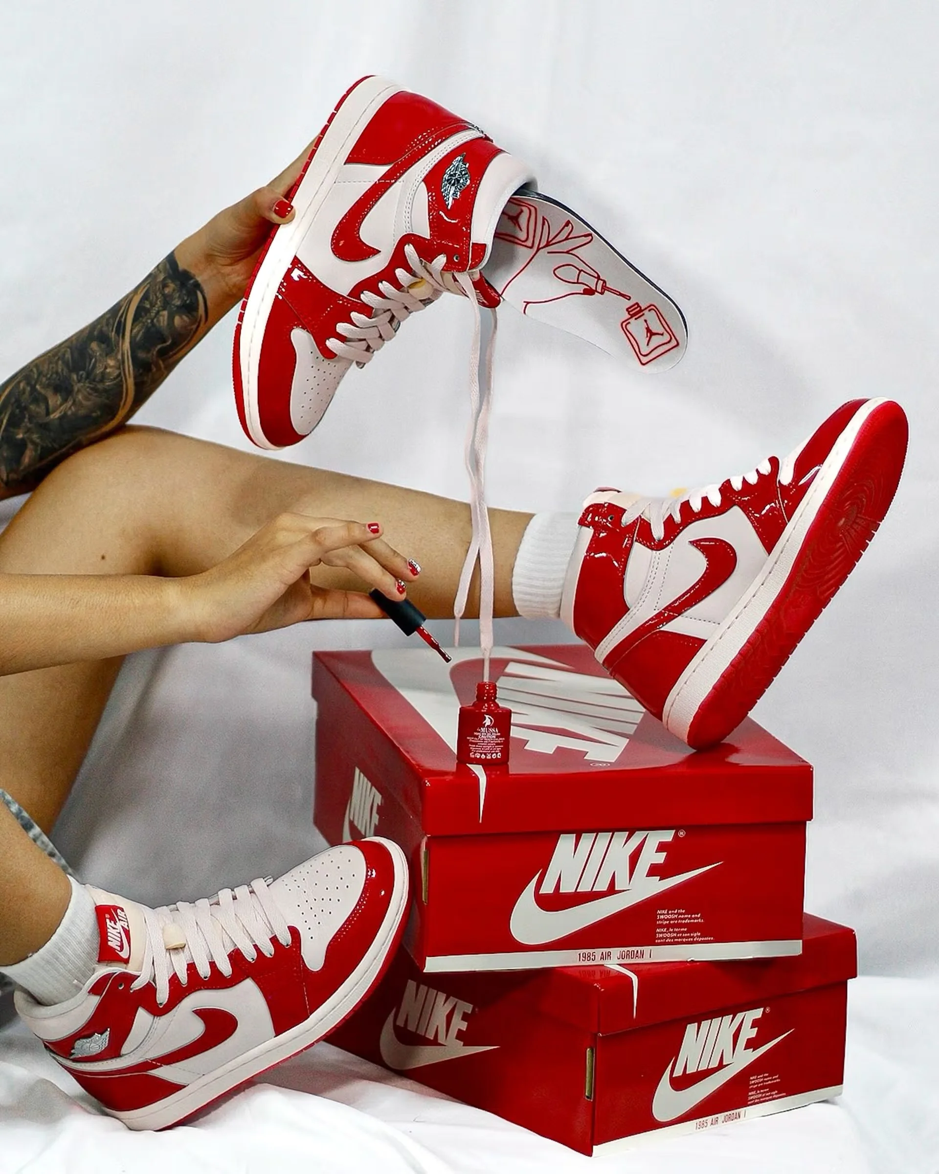 Air Jordan 1 Retro High OG Nails & Grails Turns Sneakers Into Nail Art
