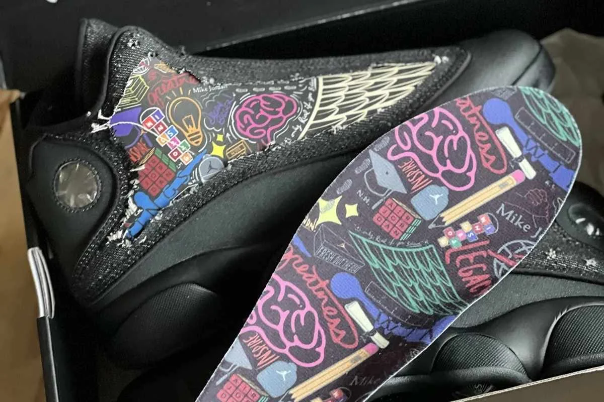 Air Jordan 13 "Wings": Denim Steps In For Leather