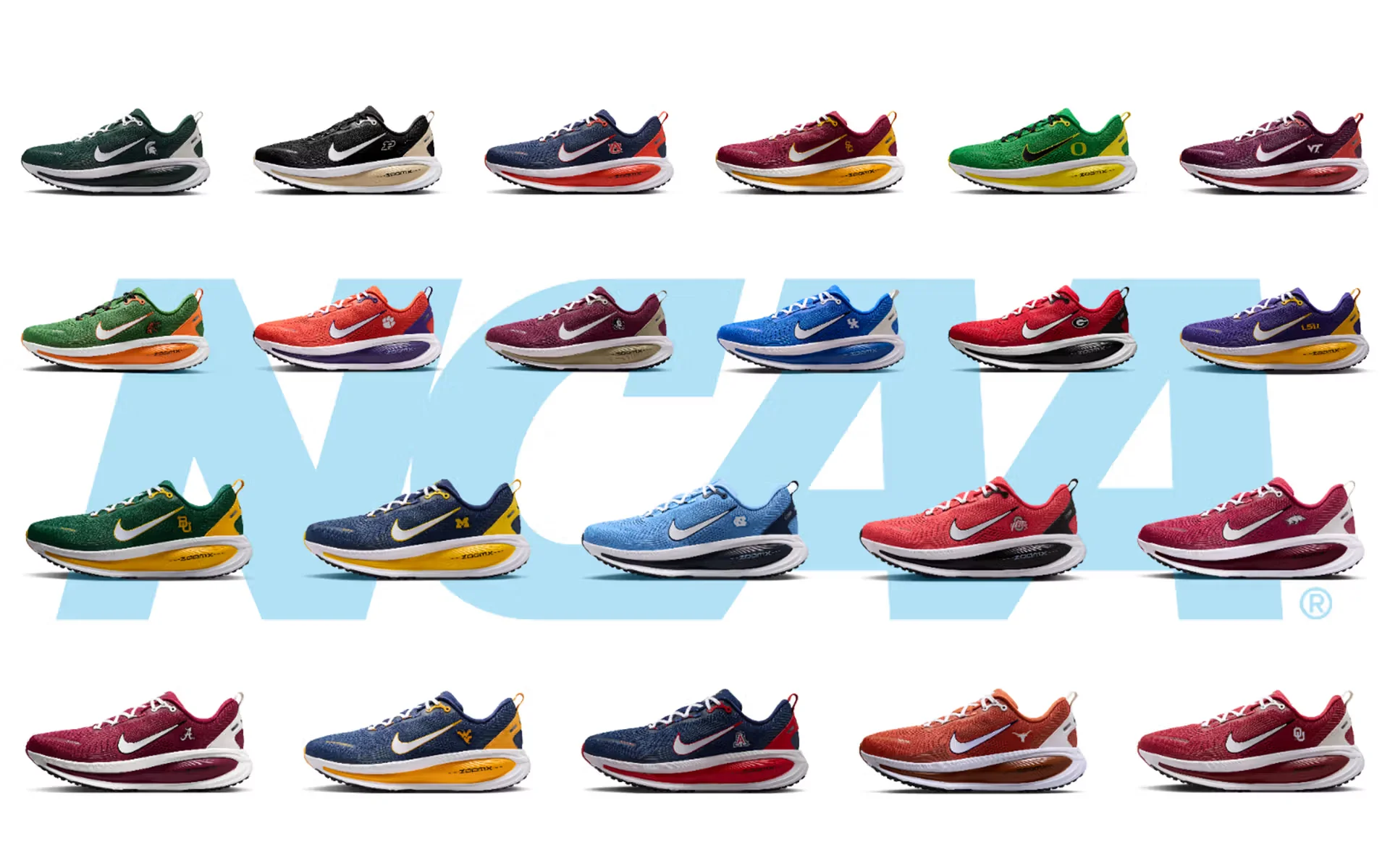 Vomero 18 x NCAA: New Running Collection Set to Drop