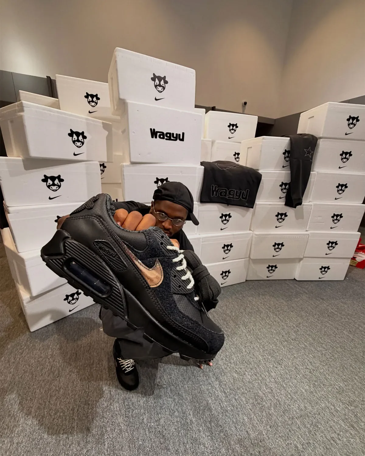 Wagyu Teams Up With Nike Air Max 90 for a Unique Culinary Concept